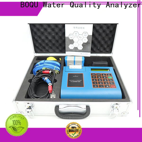 BOQU ultrasonic water flow meter supply for wastewater treatment plants