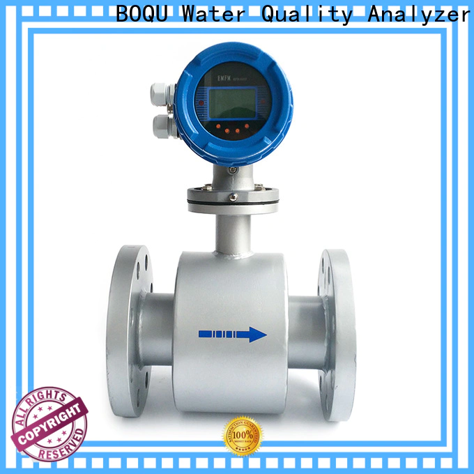 BOQU intelligent electromagnetic flow meter factory direct supply for dirty liquid