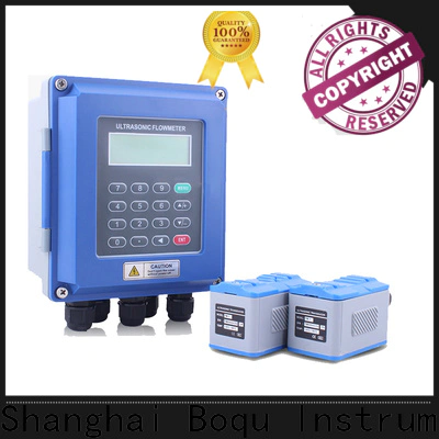 BOQU portable ultrasonic flow meter supplier