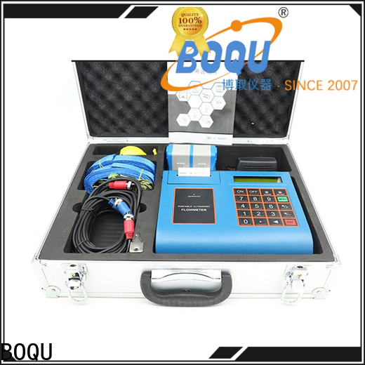 BOQU portable ultrasonic flow meter factory