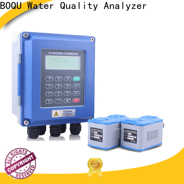 BOQU portable ultrasonic flow meter manufacturer