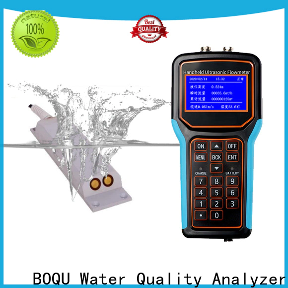 BOQU portable ultrasonic flow meter quick transaction Water and wastewater treatment plants