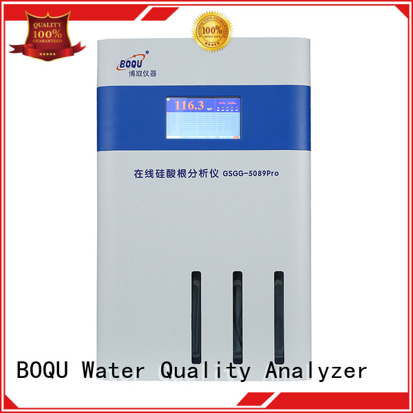 Fabricante automático de sílice en línea BOQU para el monitoreo de la calidad del agua