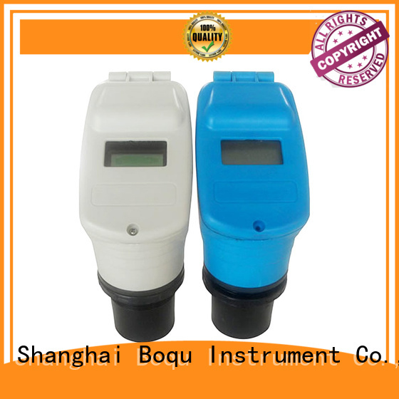 BOQU long life ultrasonic level meter directly sale for food processing industries