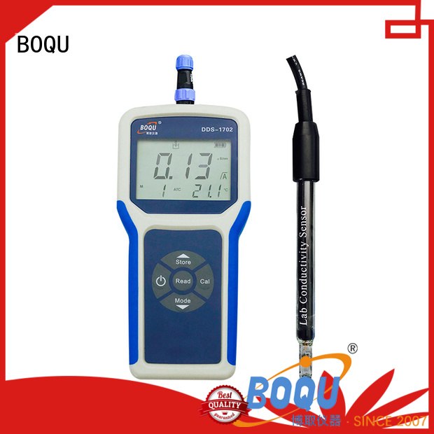 BOQU con un conveniente medidor de conductividad portátil de China para el monitoreo ambiental