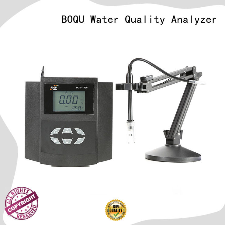 Medidor de conductividad de BOQU automático Benchtop Venta directamente para la metalurgia
