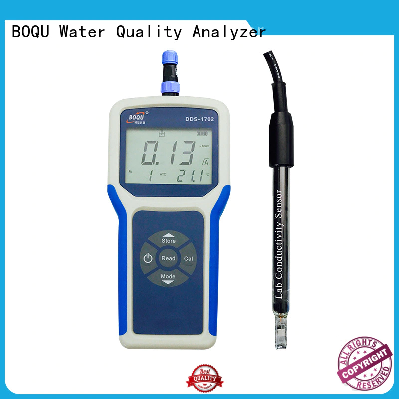 waterproof portable conductivity meter from China for sewage treatment