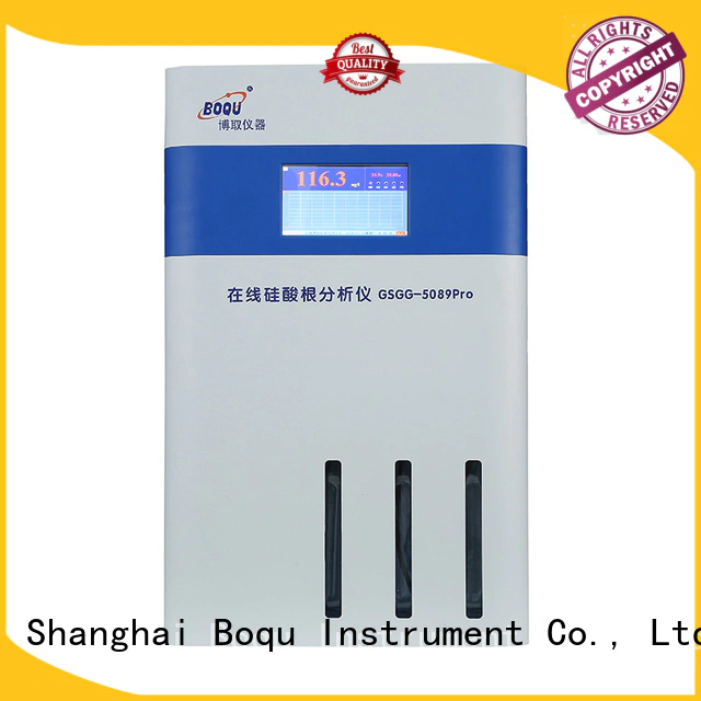 BOQU high precision online silica analyzer directly sale for water quality monitoring