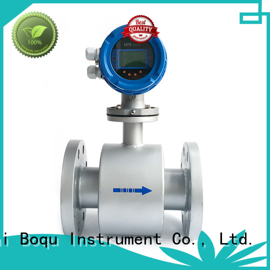 Boqu Интеллектуальный электромагнитный расходомер производитель для грязной жидкости