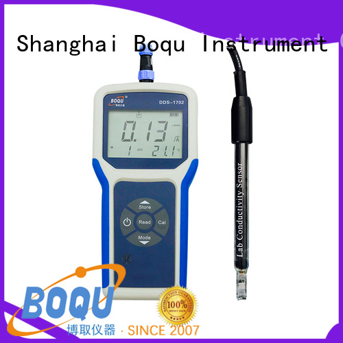 BOQU portable conductivity meter from China for sewage treatment