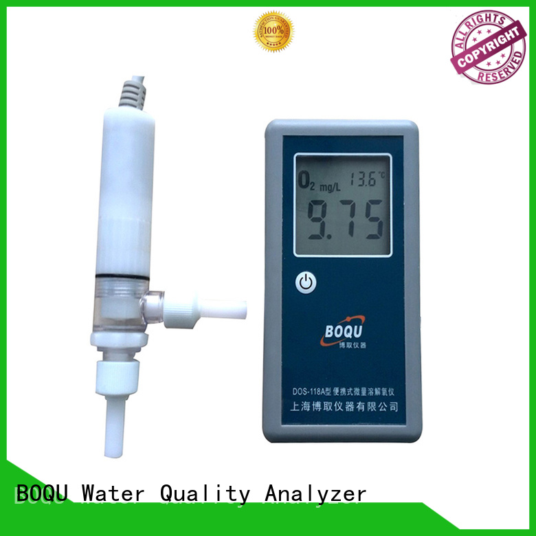 Serie de medidor de oxígeno disuelto portátil de boqu óptico para suministro de agua