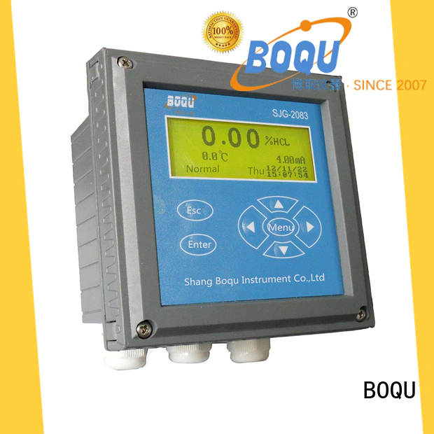 BOQU sjg3083 alkali concentration meter with good price for thermal power plants