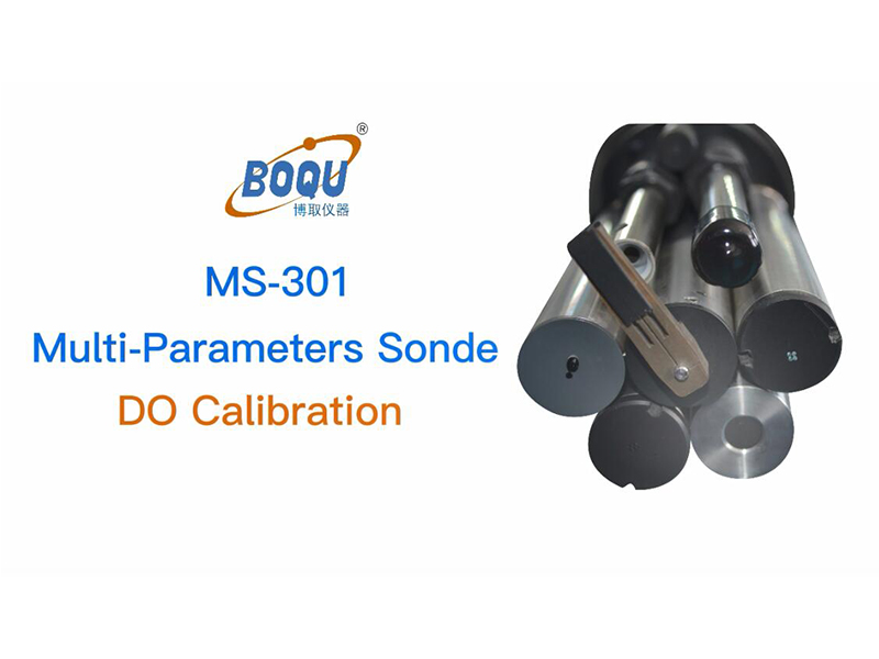 Калибровка DO на мутилапраметрическом зонде качества воды MS-301