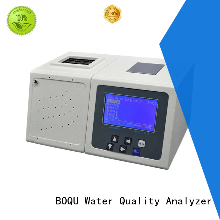 BOQU excellent cod analyzer manufacturer for wastewater treatment plants