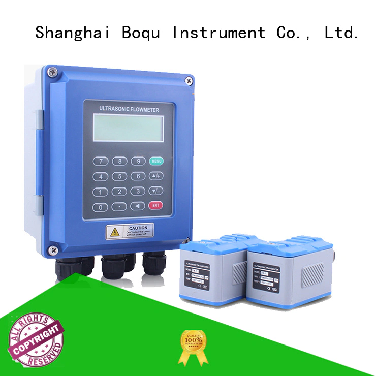 BOQU ultrasonic water flow meter suppliers for monitoring water pollution