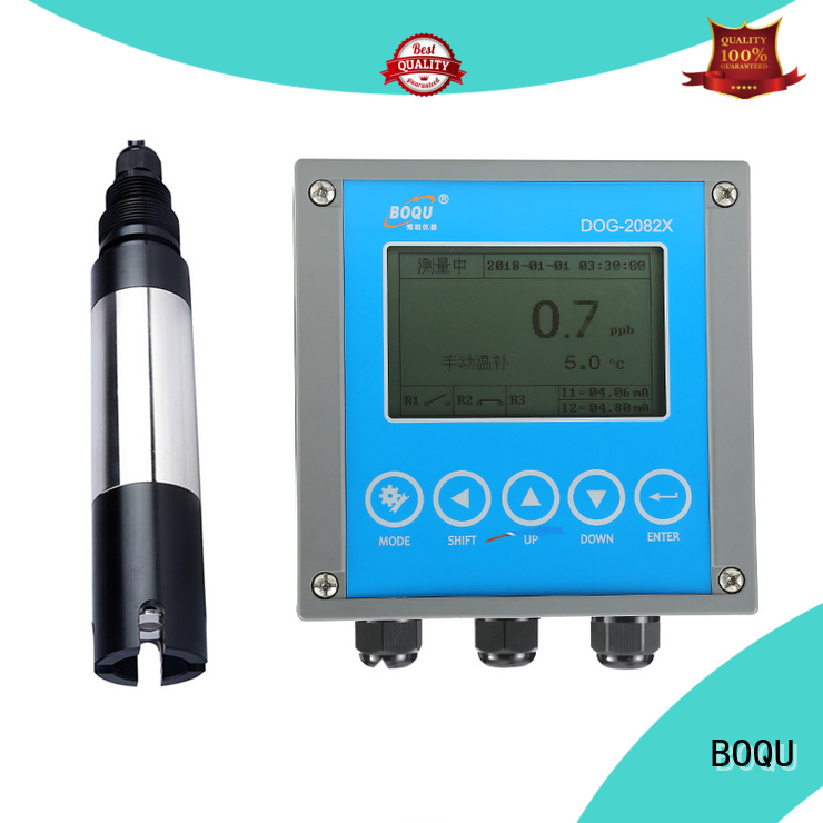 BOQU con el suministro directo de la fábrica de un analizador de oxígeno disuelto con la calidad del agua
