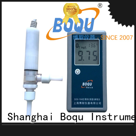 Medidor de oxígeno disuelto portátil de BOQU óptico Venta directamente para la calidad del agua