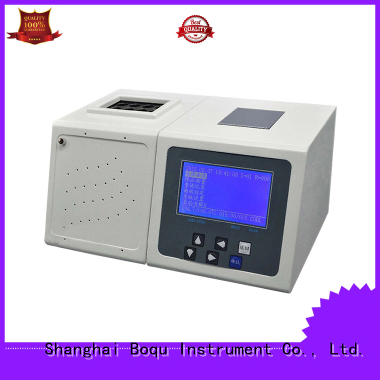 BOQU reliable cod analyzer manufacturer for waste water application