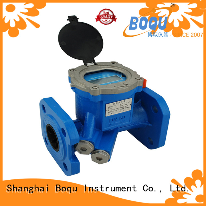 Boqu New Ultrasonic Water Flow Meter pemasok untuk pabrik pengolahan air limbah