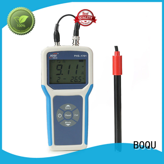 BOQU reliable portable ph meter directly sale for field sampling