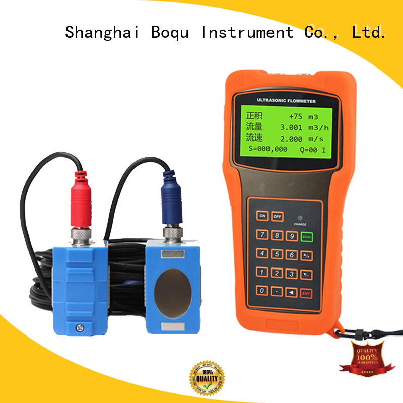 BOQU new ultrasonic water flow meter supply for wastewater treatment plants