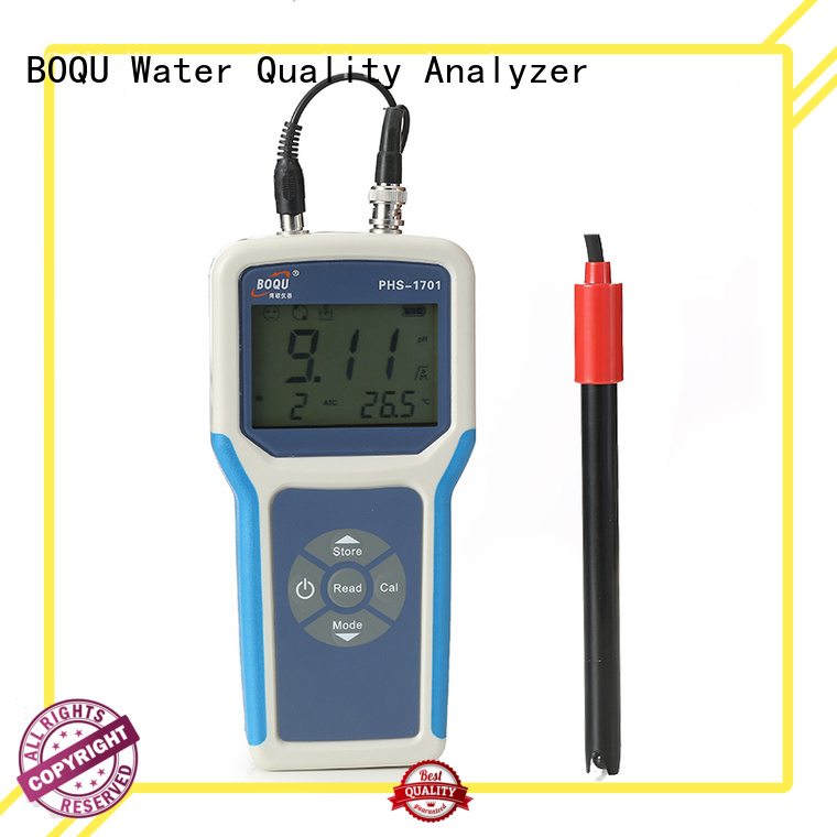 Medidor de pH portátil confiable BOQU a la venta directamente para el monitoreo ambiental