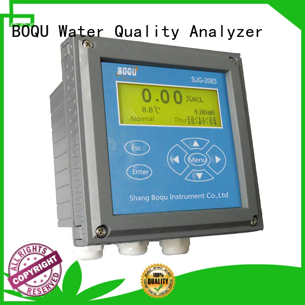 BOQU alkali concentration meter manufacturer for water plant