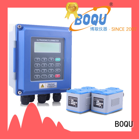 BOQU ultrasonic flow meter company for waste water application